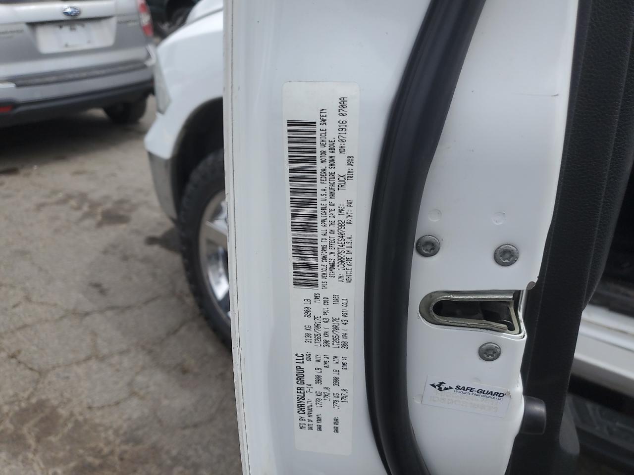 2014 RAM 1500