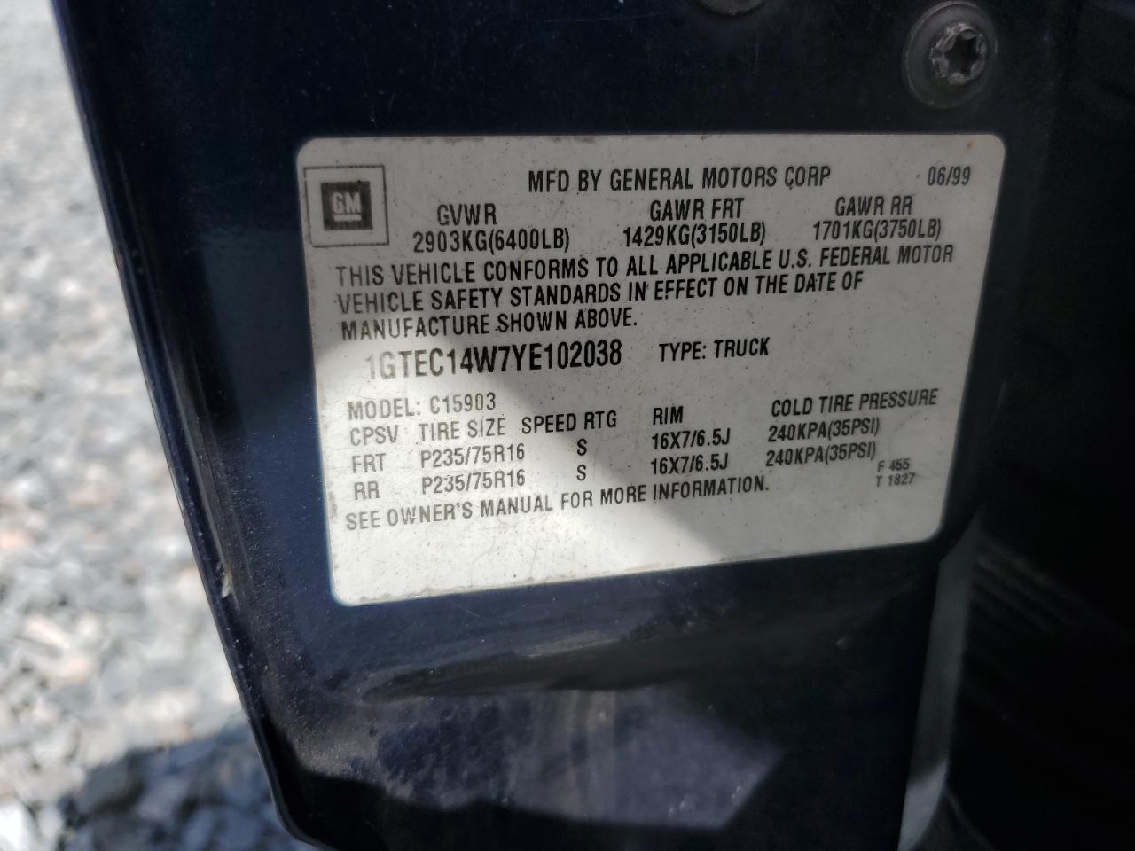 2000 GMC Sierra