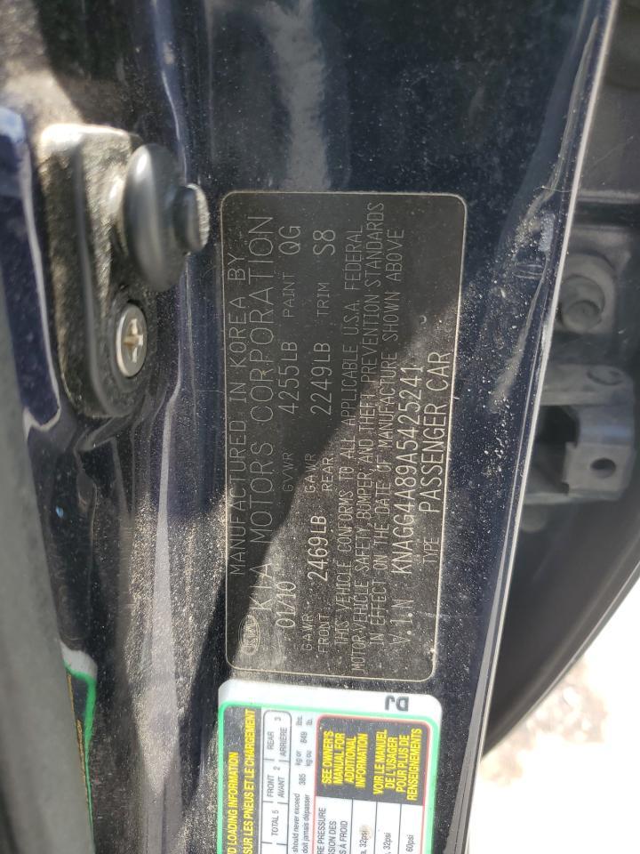 2010 KIA OPTIMA