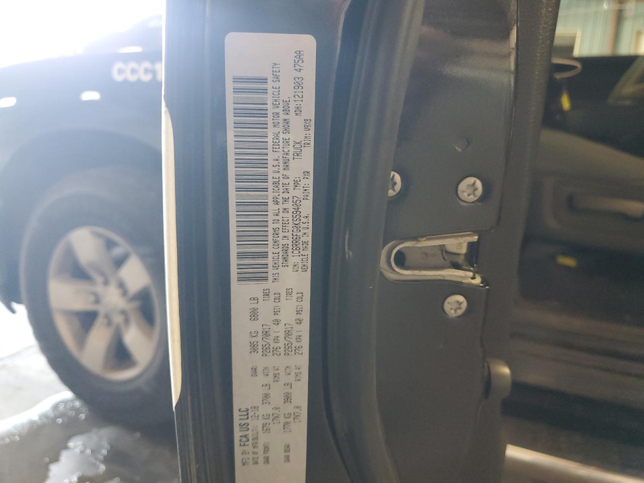 2019 RAM 1500