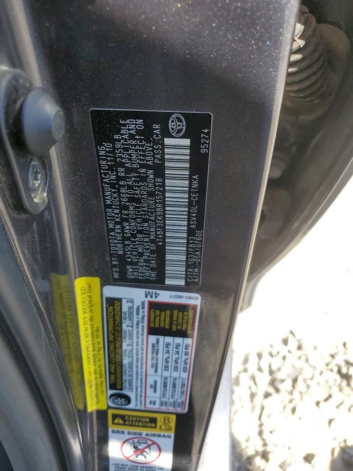 2011 TOYOTA CAMRY