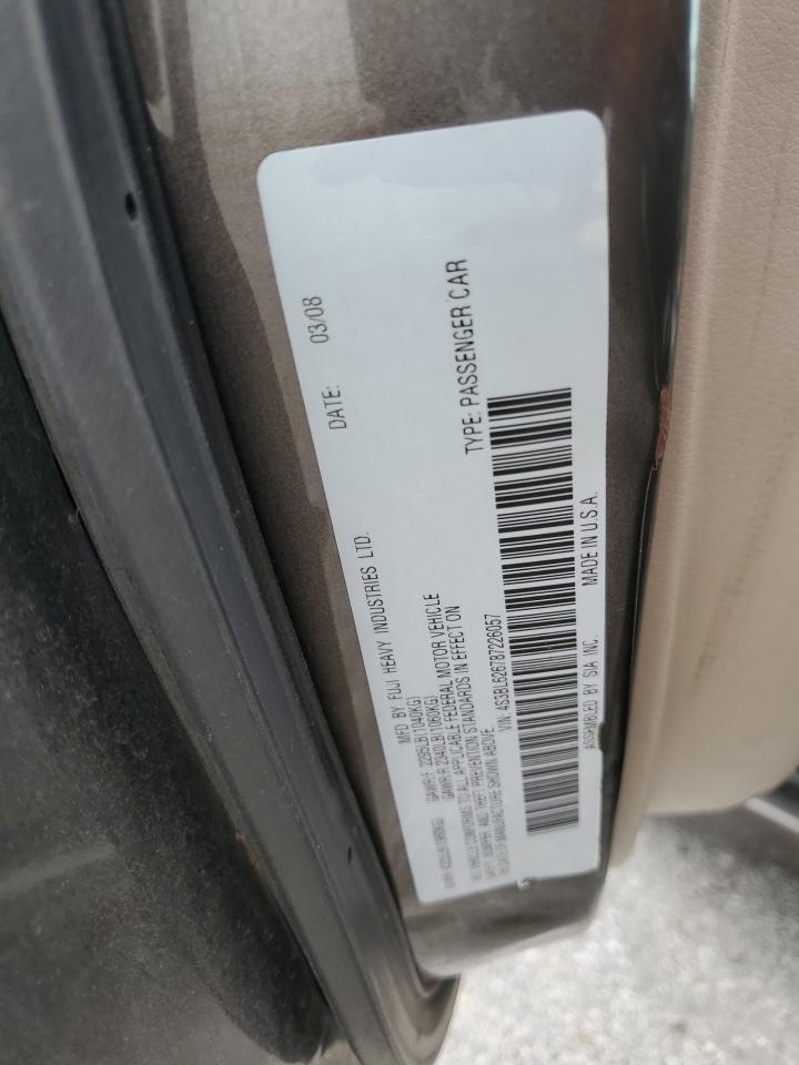 2008 SUBARU Legacy