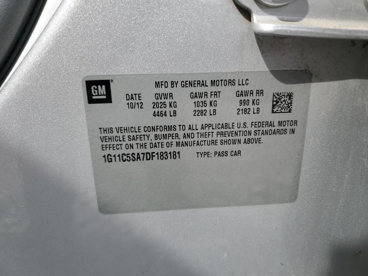 2013 CHEVROLET MALIBU