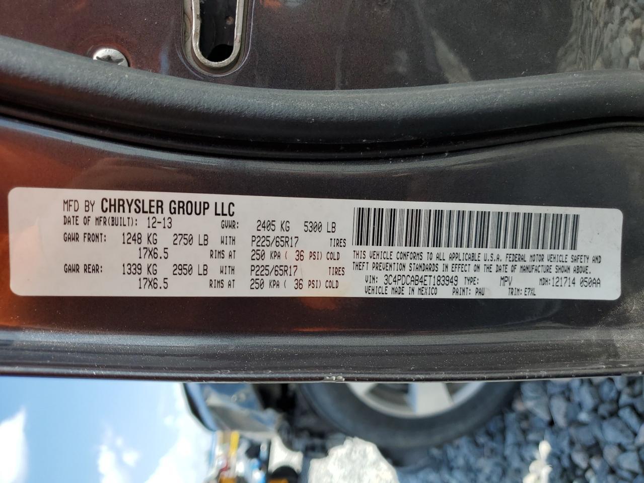 2014 DODGE JOURNEY