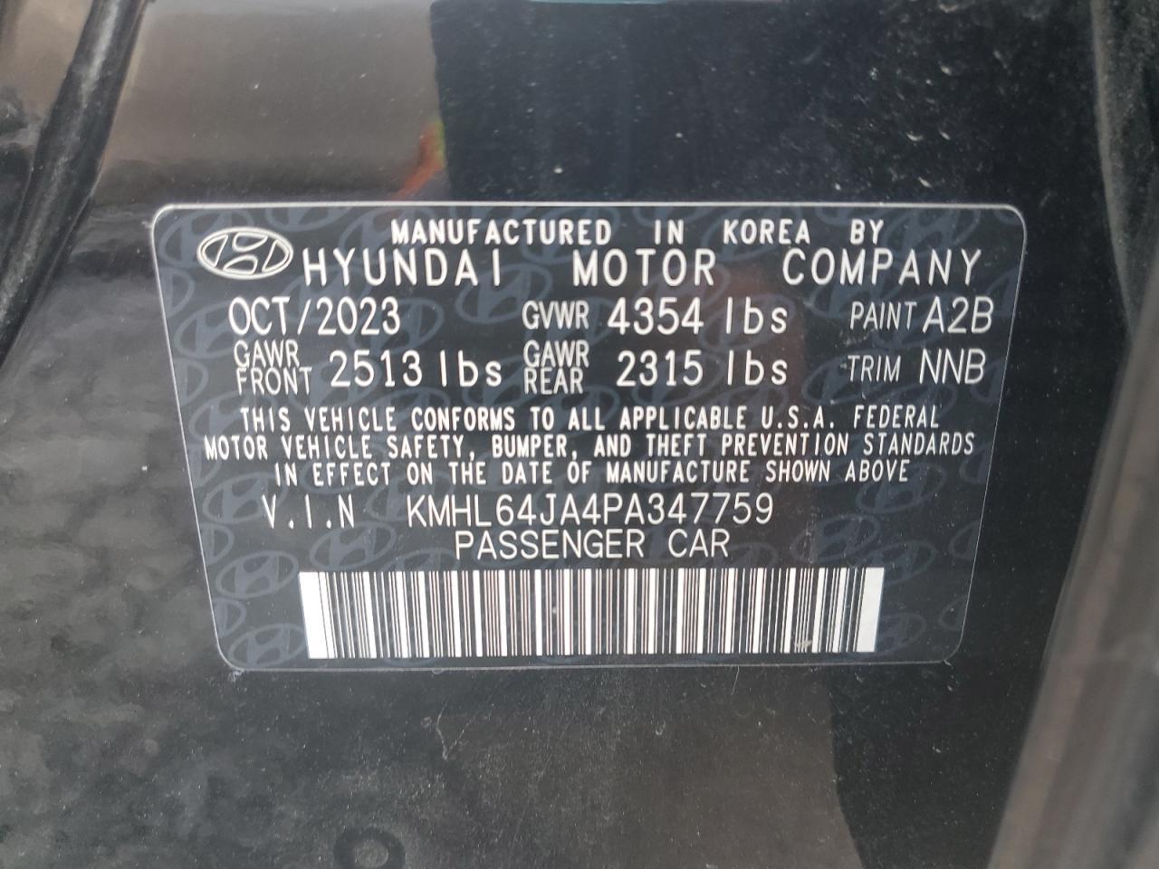 2023 HYUNDAI SONATA
