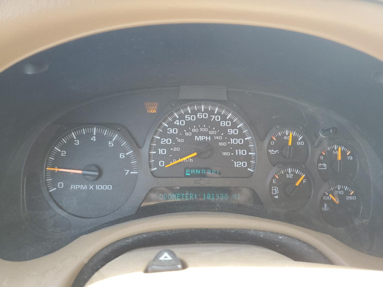 2002 CHEVROLET Trailblazer