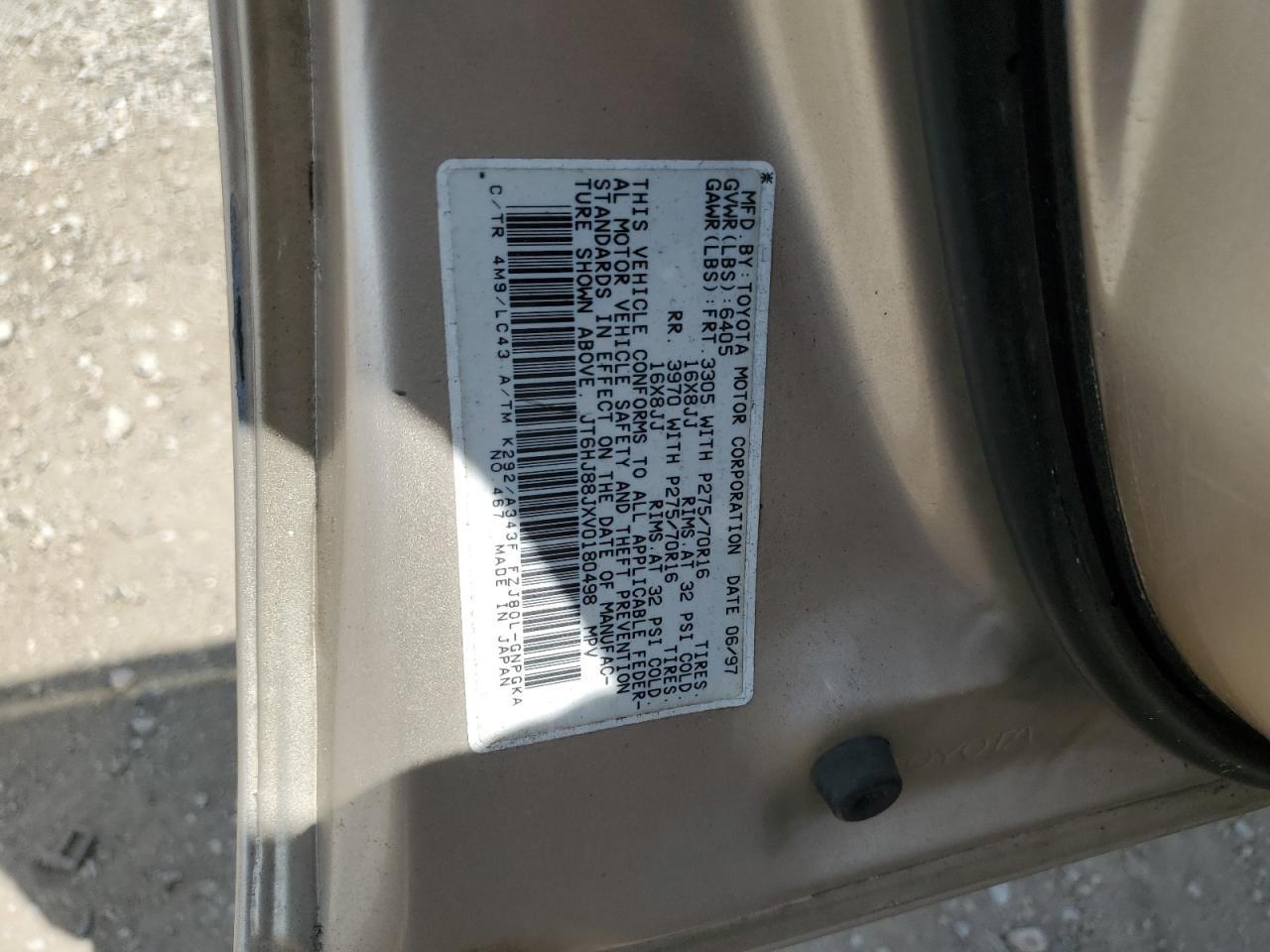 1997 LEXUS Lx 450