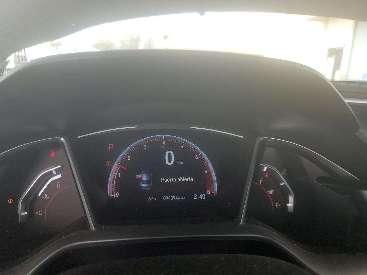 2019 HONDA CIVIC