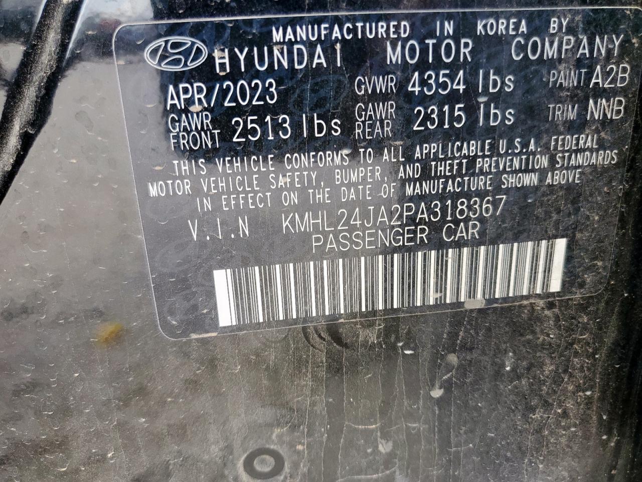 2023 HYUNDAI SONATA