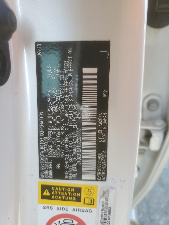 2011 LEXUS RX 450H
