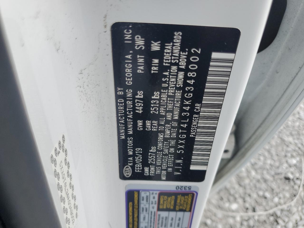 2019 KIA OPTIMA