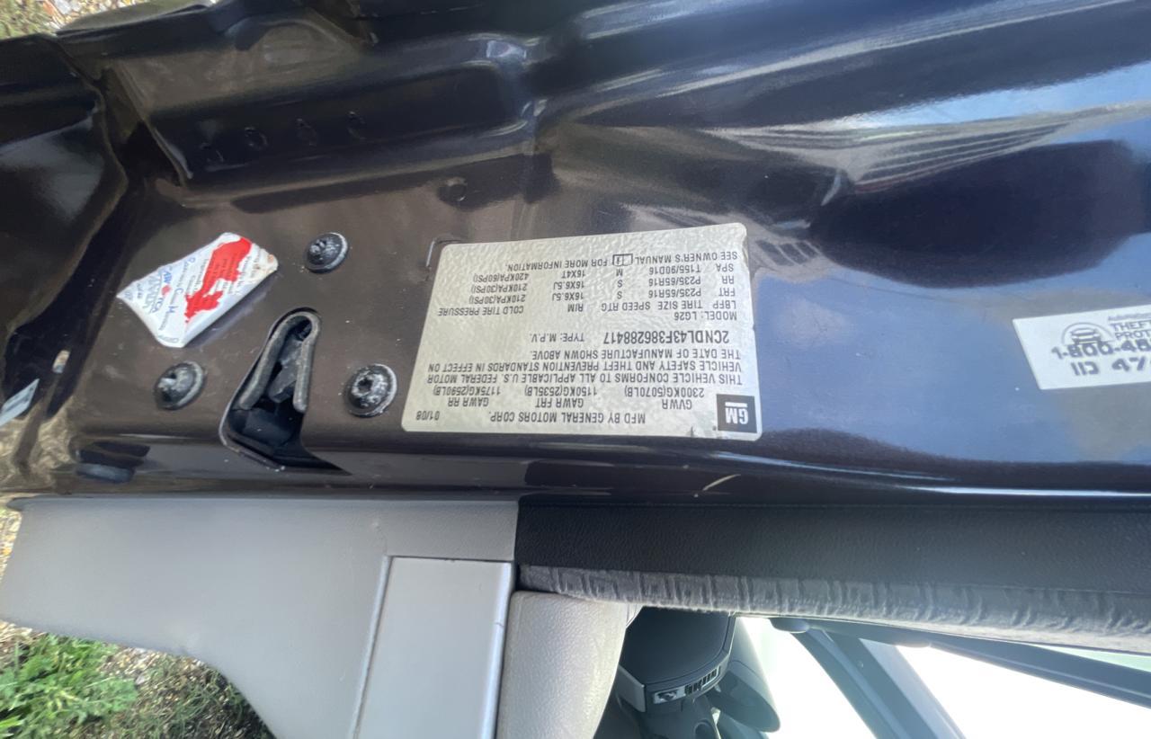 2008 CHEVROLET EQUINOX