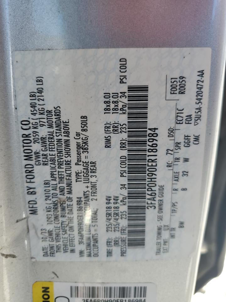 2014 FORD FUSION
