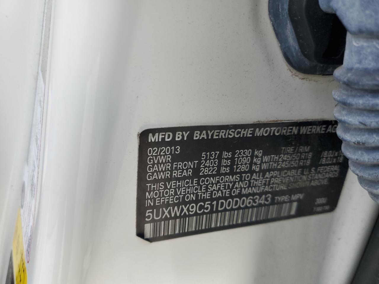 2013 BMW X3