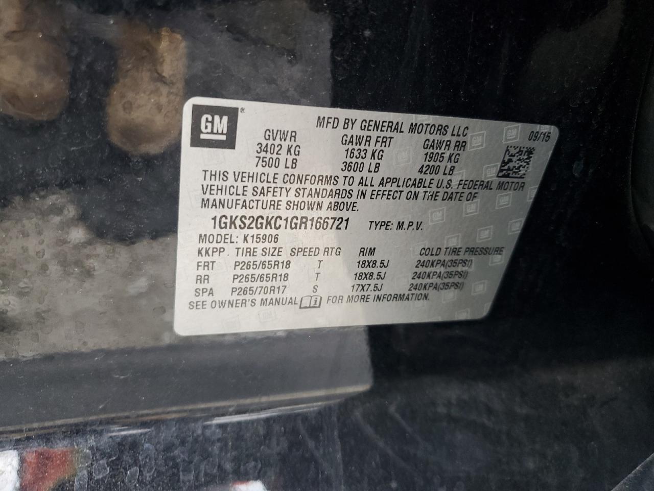 2016 GMC Yukon XL