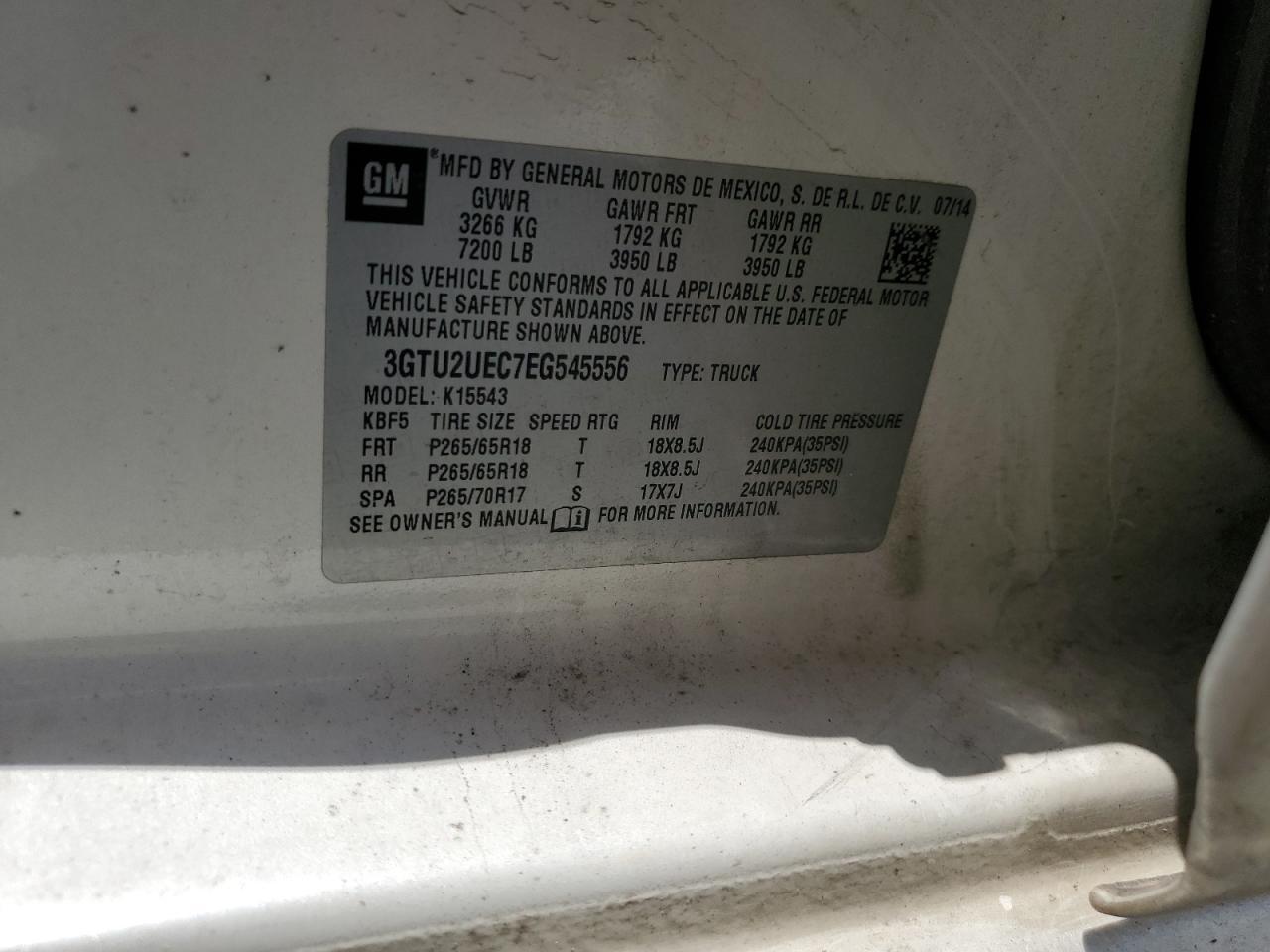 2014 GMC Sierra