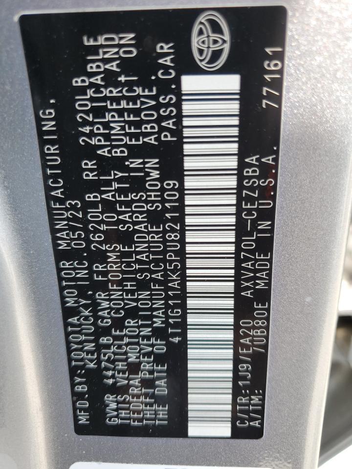 2023 TOYOTA CAMRY