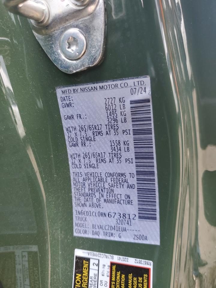 2024 NISSAN Frontier