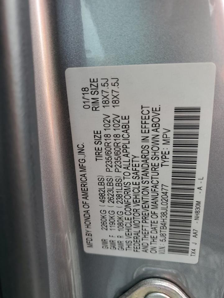 2018 ACURA RDX