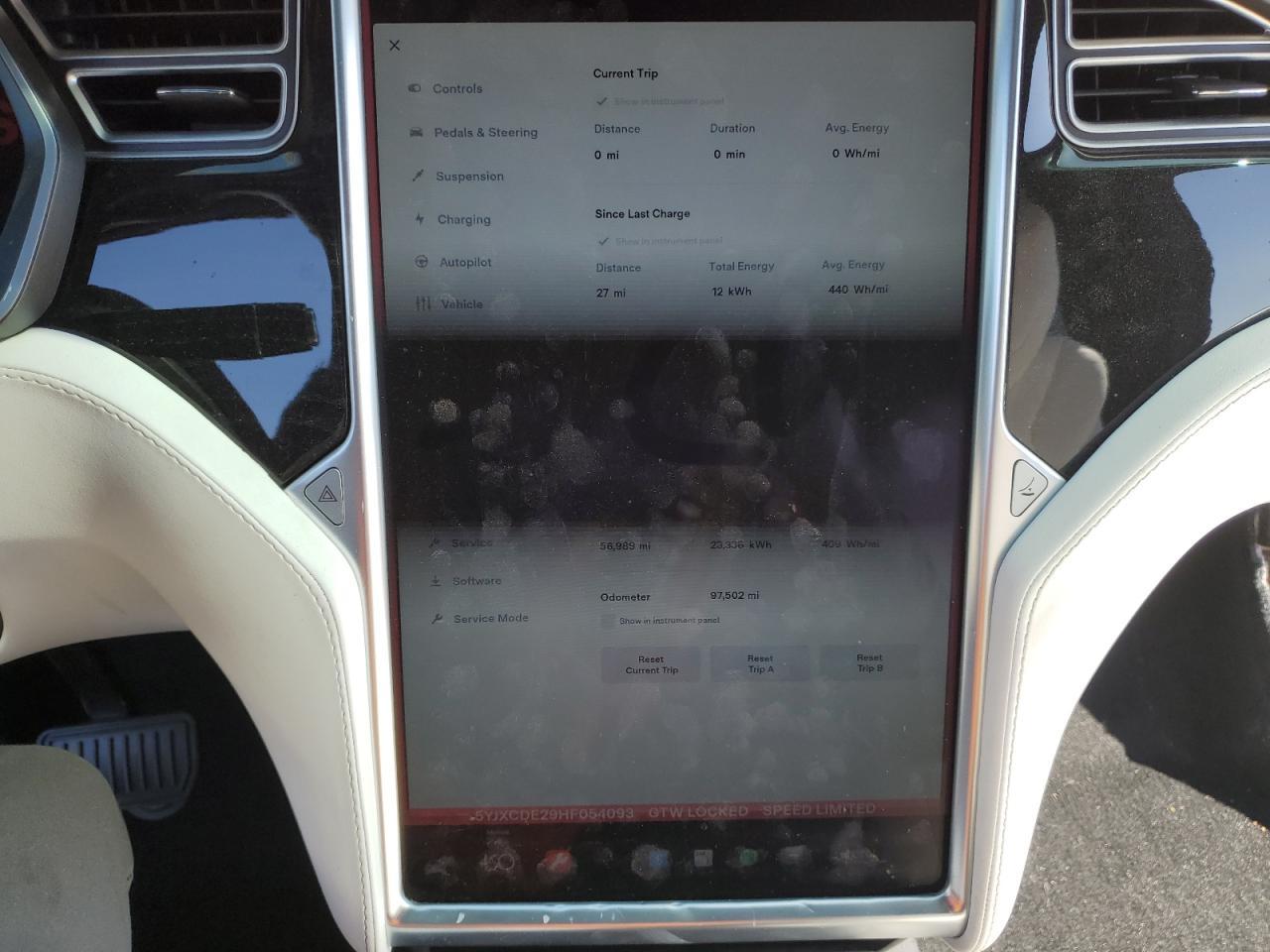 2017 TESLA MODEL X