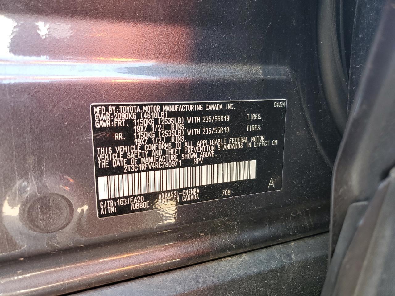2024 TOYOTA RAV4