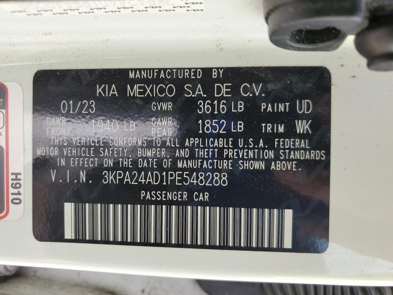 2023 KIA RIO