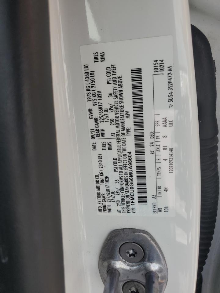2021 FORD ESCAPE