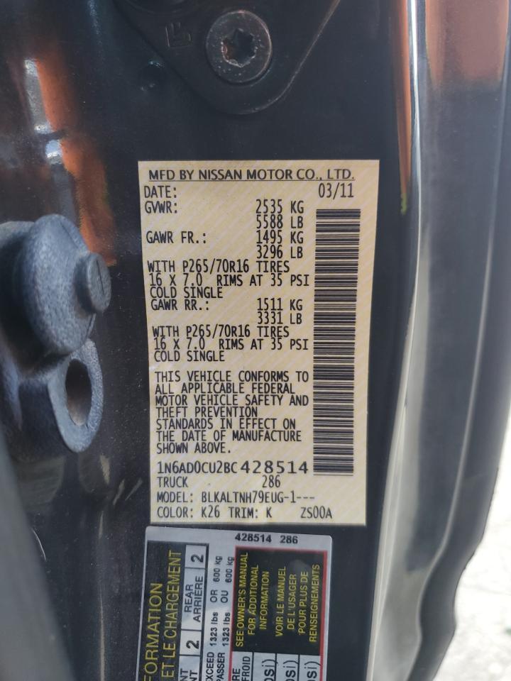 2011 NISSAN Frontier