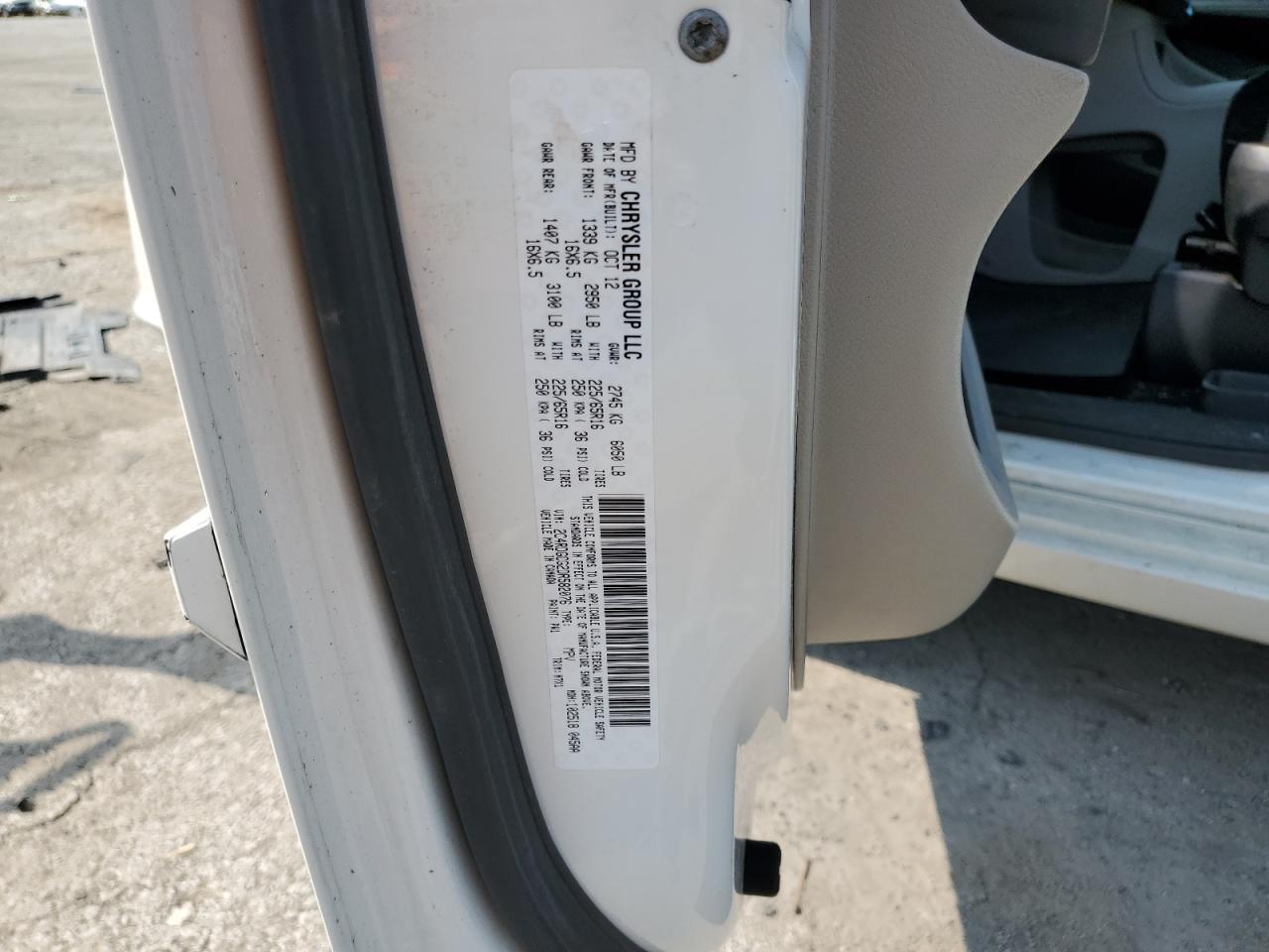 2013 DODGE GRAND CARAVAN