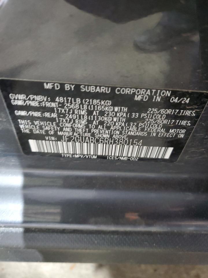 2024 SUBARU Crosstrek
