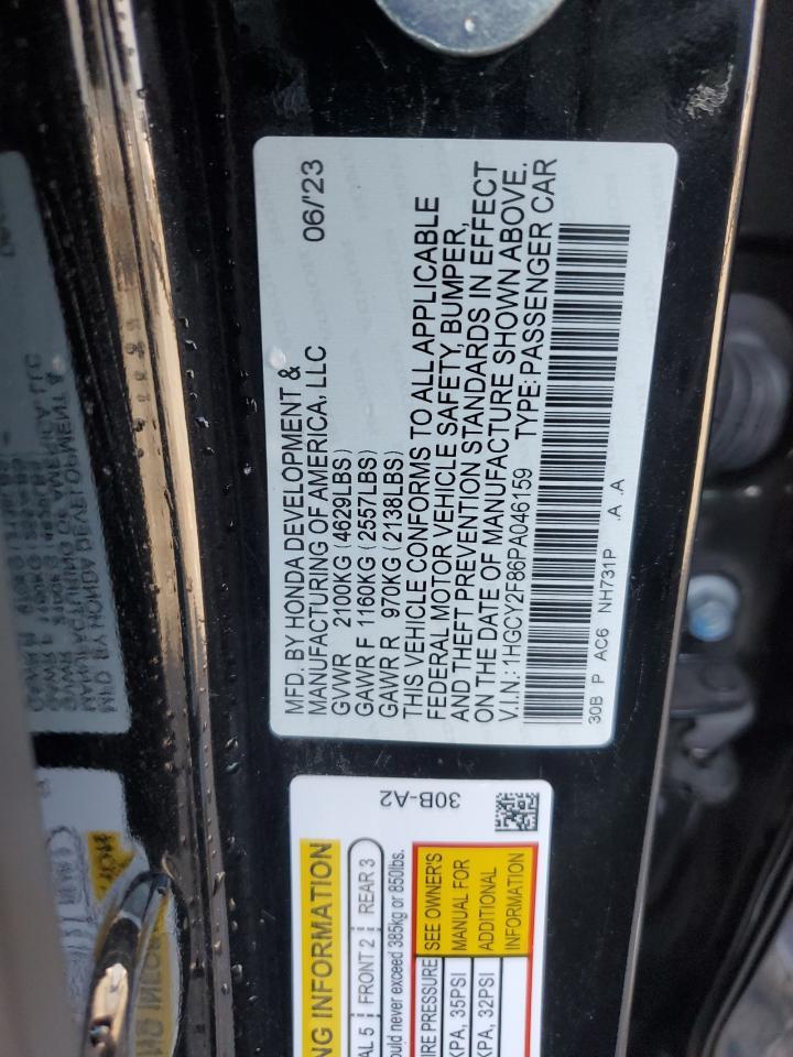2023 HONDA ACCORD