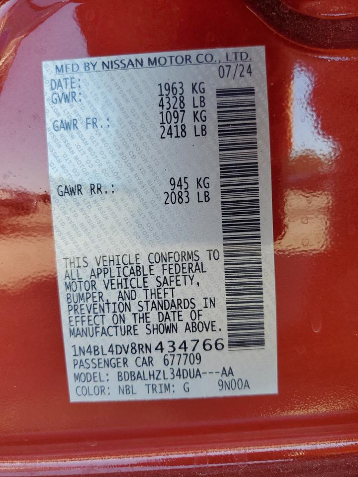 2024 NISSAN ALTIMA