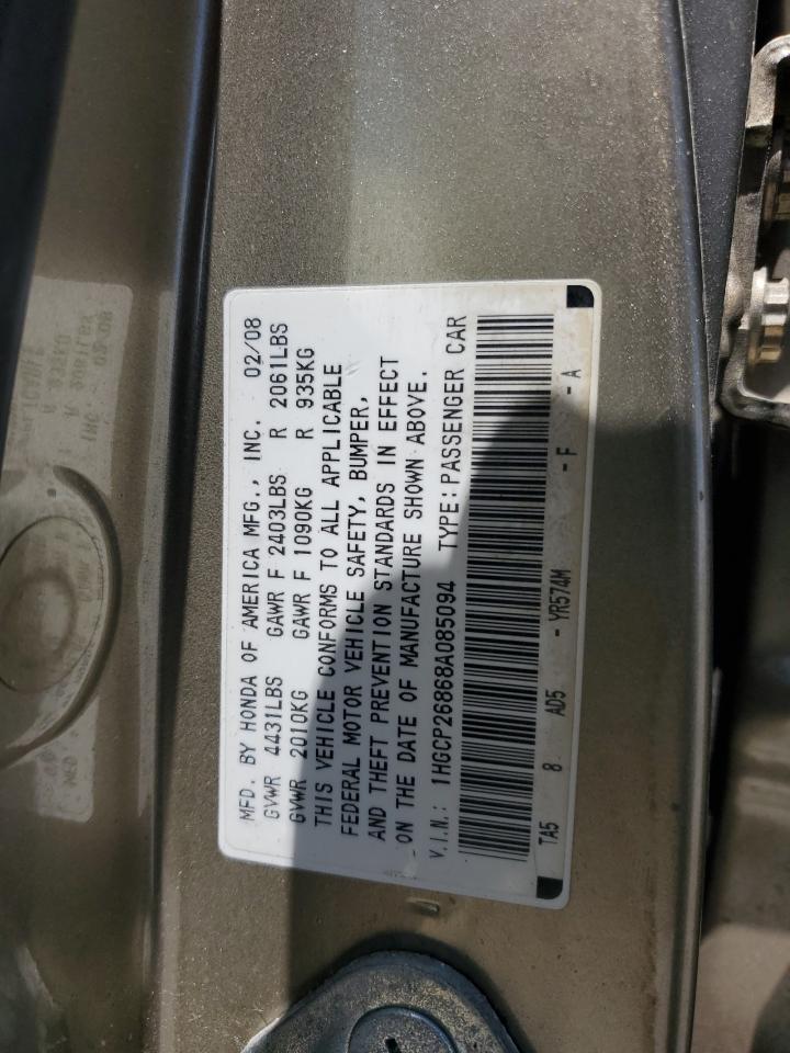 2008 HONDA ACCORD