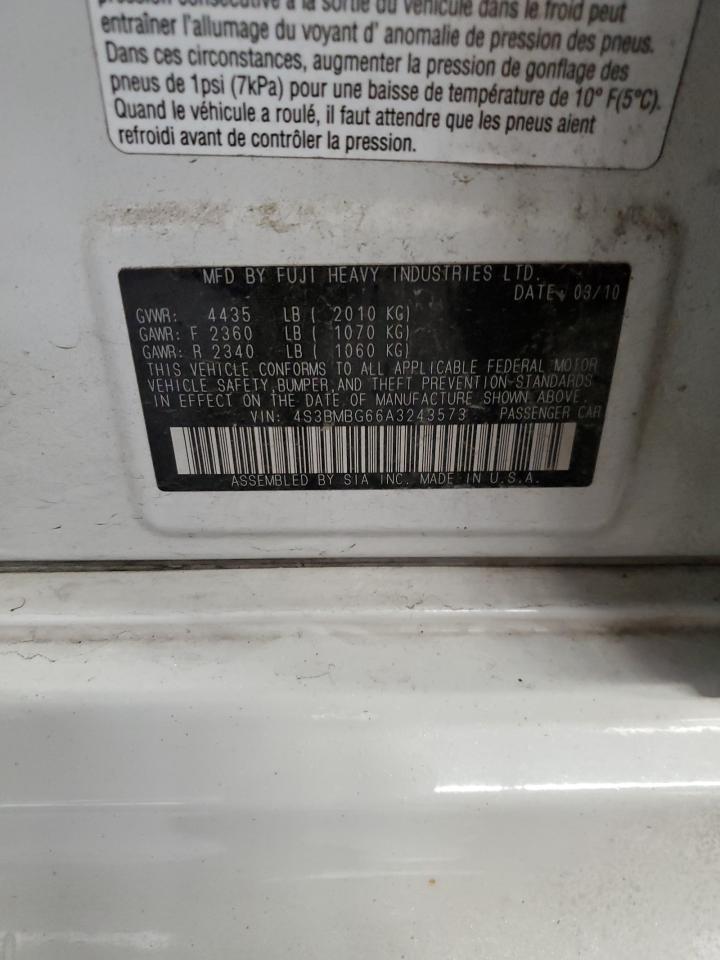 2010 SUBARU Legacy