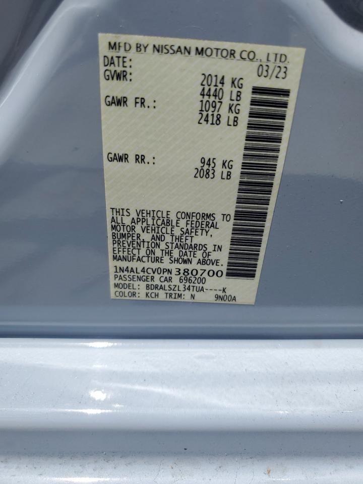 2023 NISSAN ALTIMA