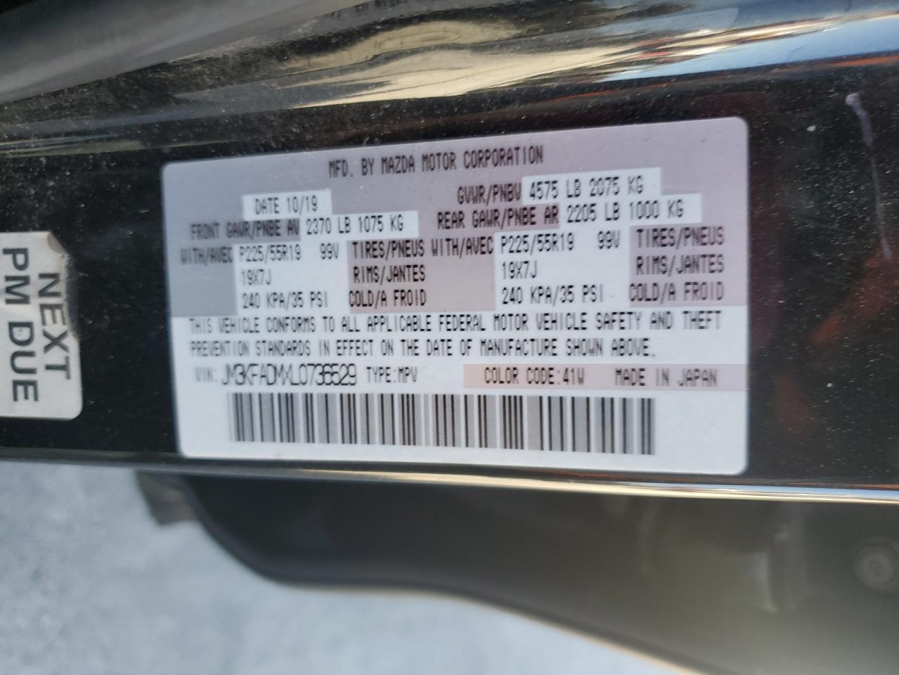 2020 MAZDA CX-5
