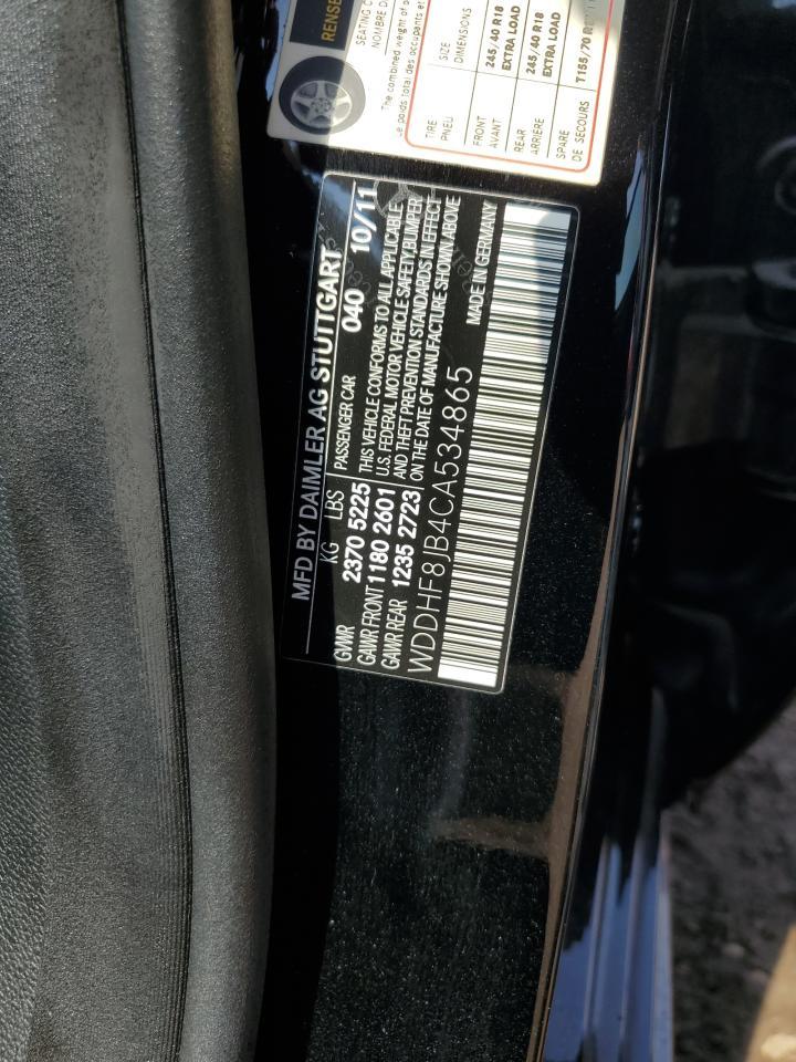 2012 MERCEDES-BENZ E-Class