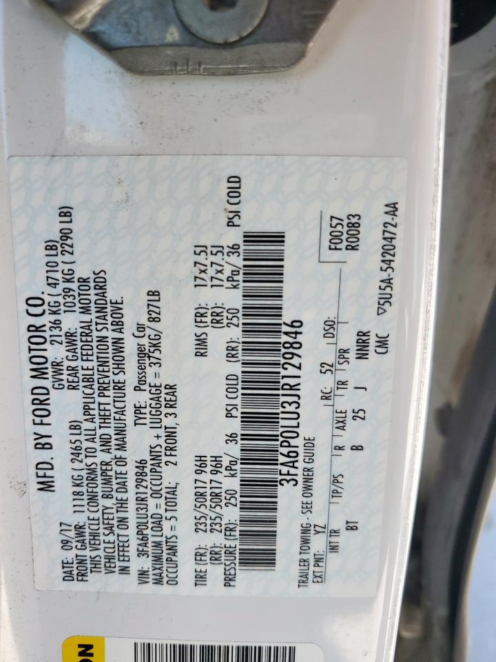 2018 FORD FUSION