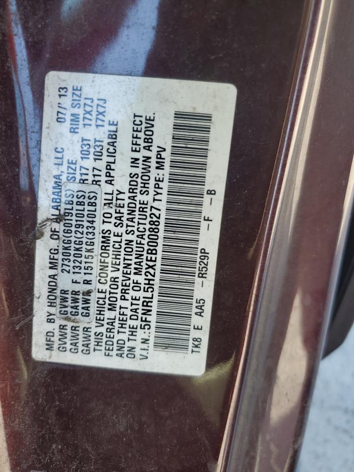 2014 HONDA ODYSSEY