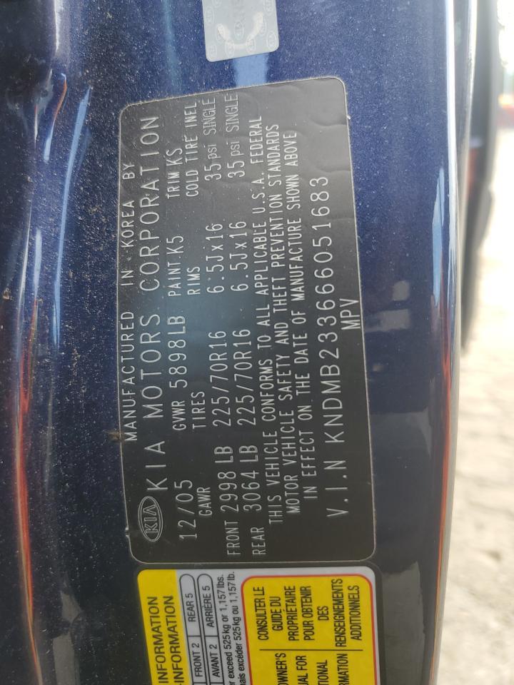 2006 KIA SEDONA