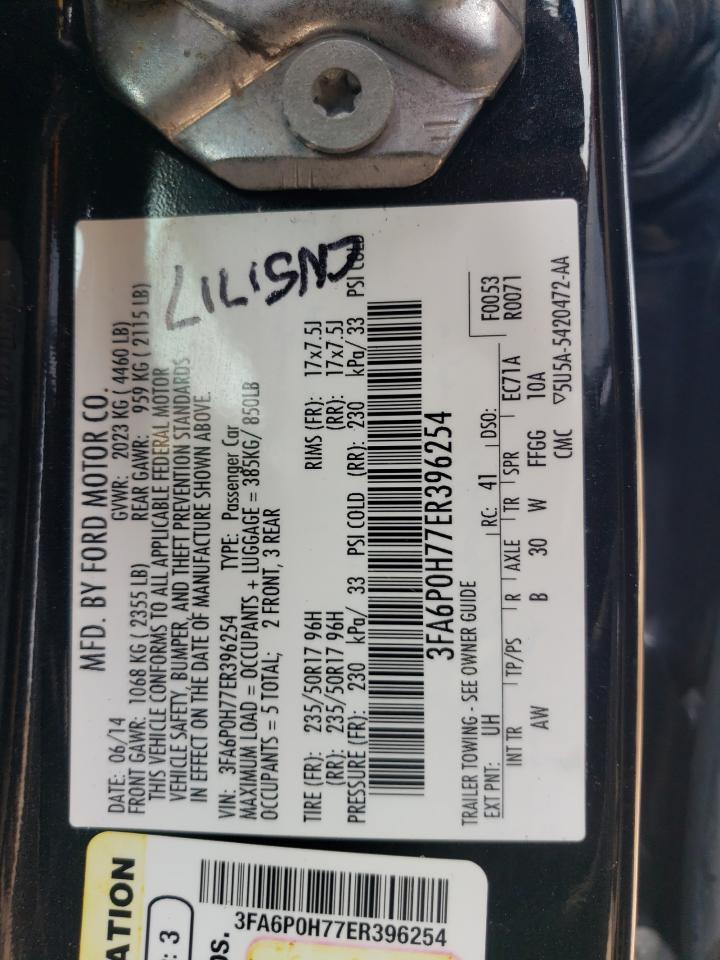2014 FORD FUSION