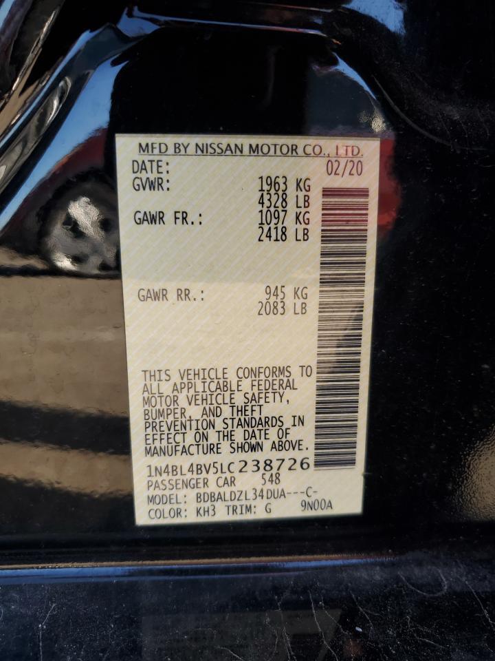 2020 NISSAN ALTIMA