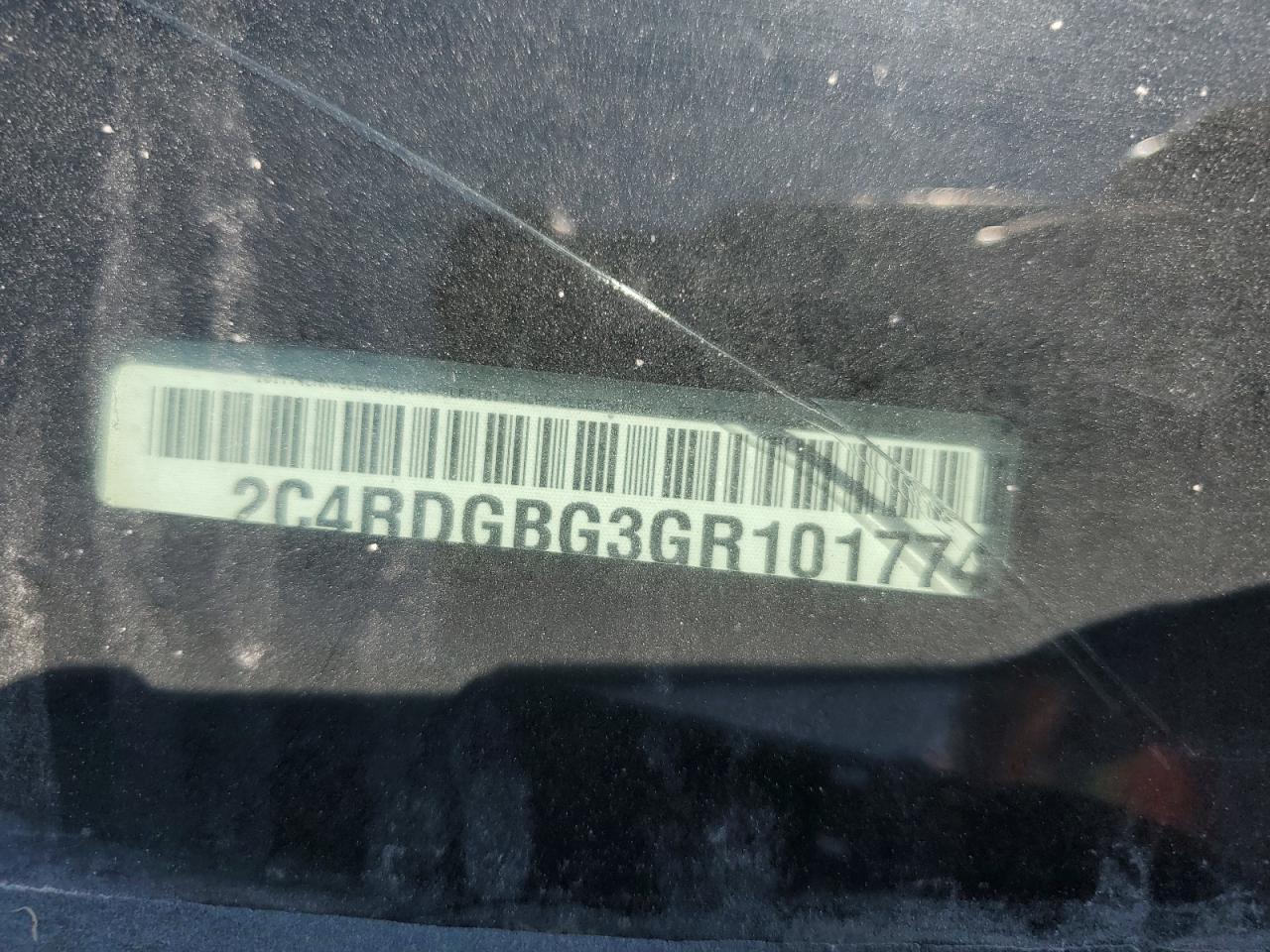 2016 DODGE GRAND CARAVAN