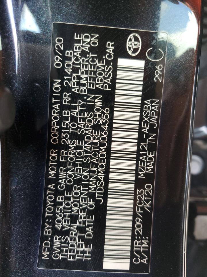 2021 TOYOTA COROLLA