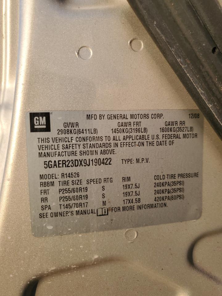 2009 BUICK ENCLAVE