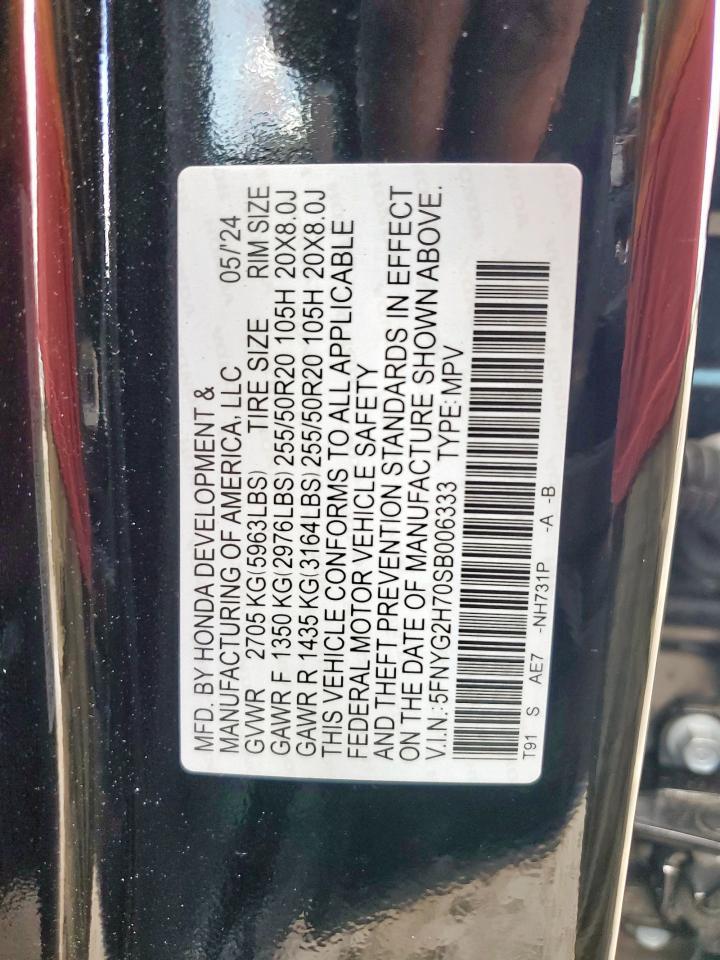 2025 HONDA PILOT