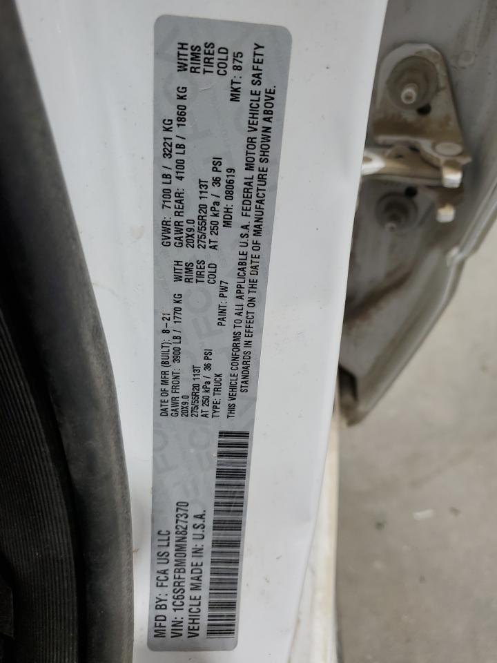 2021 RAM 1500