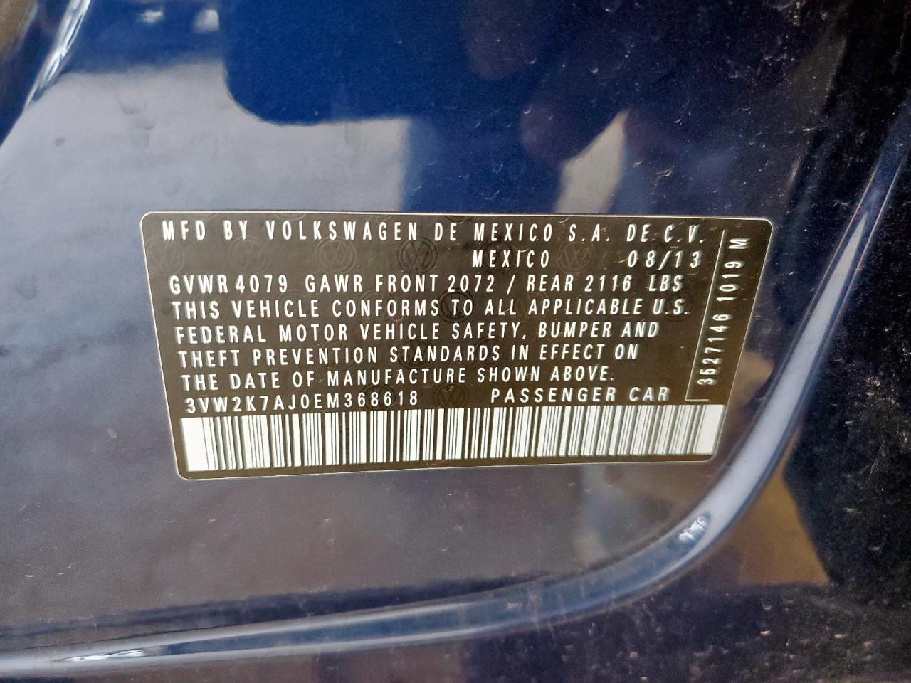 2014 VOLKSWAGEN JETTA