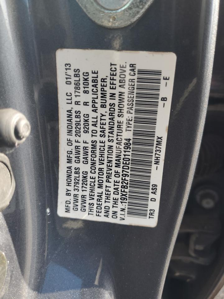 2013 HONDA CIVIC