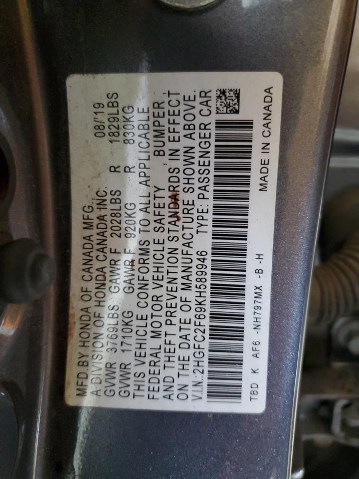 2019 HONDA CIVIC